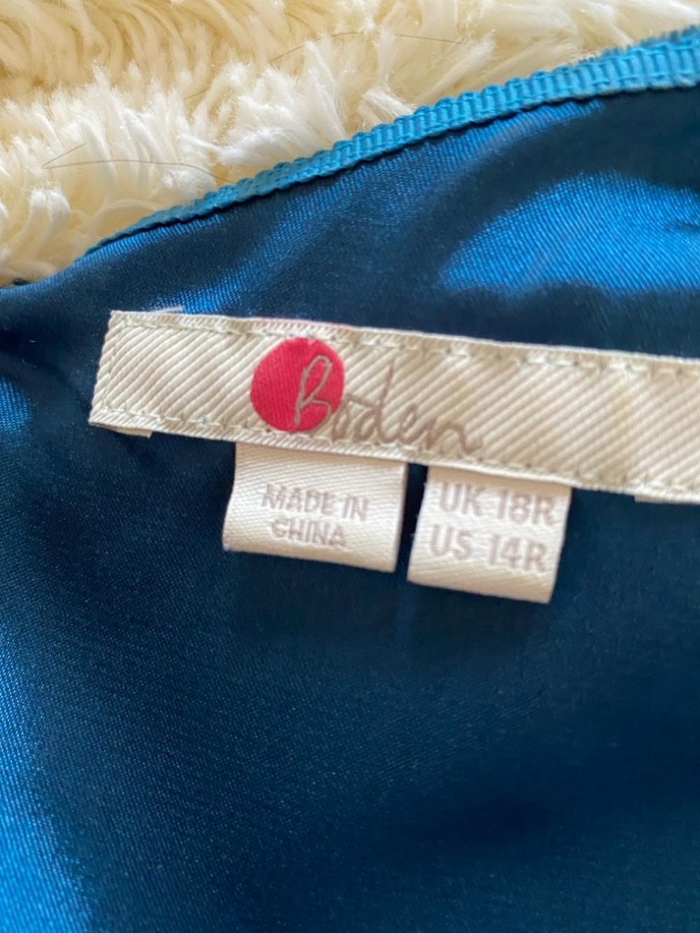 Boden Teal Blue Dress